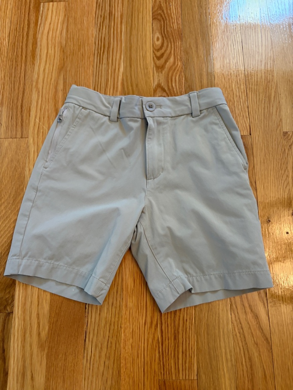 Vineyard Vines Light Gray Kids’ Performance Shorts